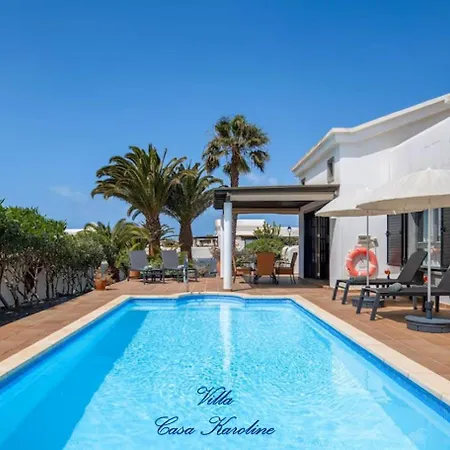Casa Karoline With A Sunny Terrace, Heated Pool, Comfort And Privacy In A Quiet Neighborhood * Playa Blanca (Lanzarote)